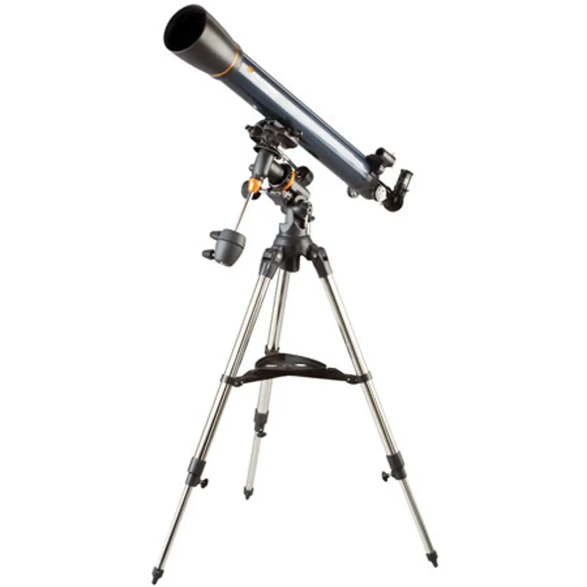 Celestron AstroMaster 90mm EQ Refractor Telescope, 1000mm f/11 Focal Length with German Equatorial Mount