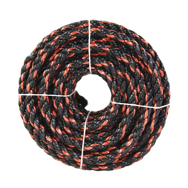 3/8 50FT-3 PP Twisted Rope | Bright Color, Not Prone To Deformation, Strong And Waterproof | Suitable For Outdoor Activities, Sailing, Camping, And Dock Use - A Versatile And Practical Rope For Various Purposes.