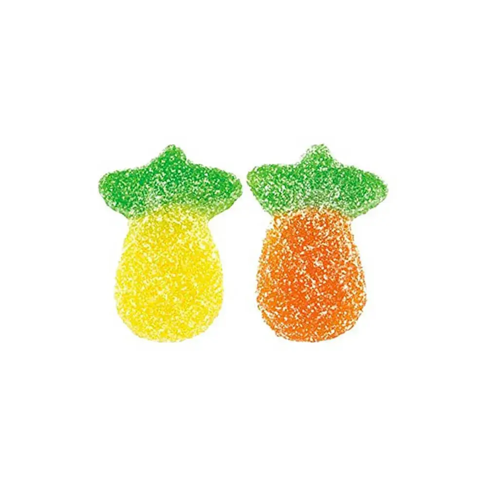 Vidal Sour Pineapples: 1KG Bag Vidal Sour Pineapples: 1KG Bag