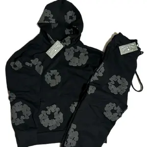 black shadow edition hooded unisex tracksuitGift