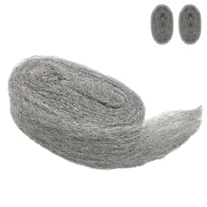 Steel Wool Mice Control 2 Pack 3" x 10 Ft Hole Filler Gap Blocker Barrier Protect Against Animals in Holes Siding Pipeline Vents for Garden House Garage