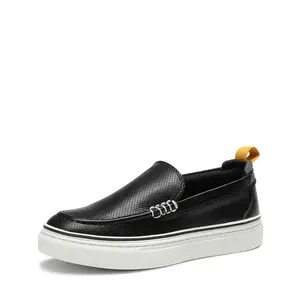 BRUNO MARC Kids' Slip-On Loafers - Light Casual Round Toe Slip On Flats, Student Casual Shoes, Casual Shoe