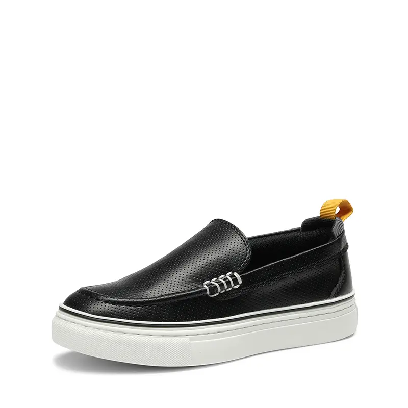 BRUNO MARC Kids' Slip-On Loafers - Light Casual Round Toe Slip On Flats, Student Casual Shoes, Casual Shoe