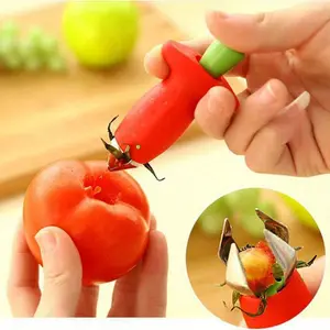 1pc, Easy-to-Use Stainless Steel Strawberry Corer For Effortless Stem Removal In The Kitchen