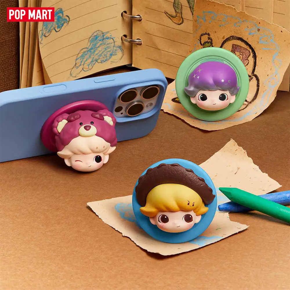 POP MART DIMOO WORLD × PIXAR Series-Magnetic Phone Holder Blind Box