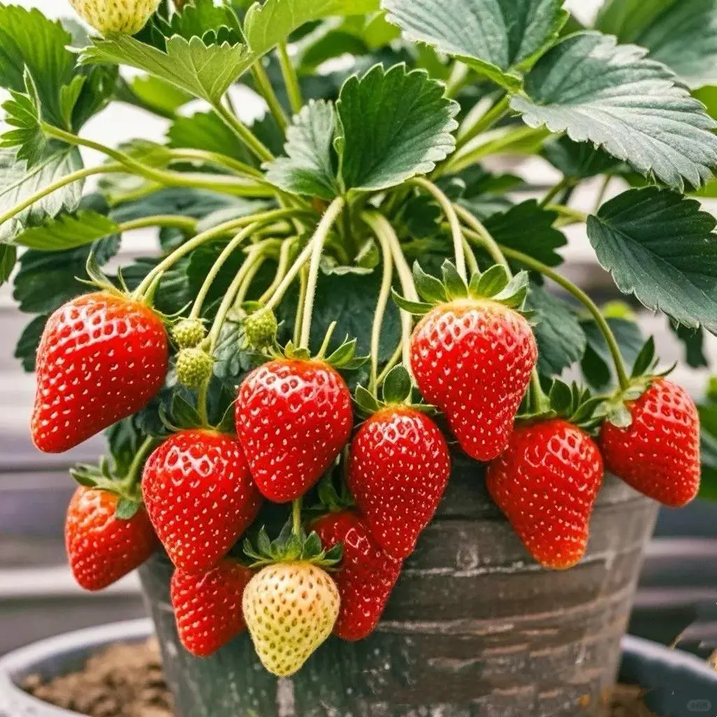 500 pcs Strawberry Seeds | Sweet & Juicy Home-Grown Berries | Easy to Grow for Gardens & Pots 500 pcs Strawberry Seeds | Sweet & Juicy Home-Grown Berries | Easy to Grow for Gardens & Pots