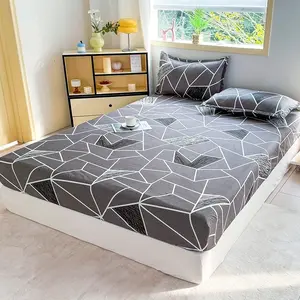 Bedding Sheet Set 3-Piece, Printed Bed Sheets (includes Pillowcases, No Filling), 100% Polyester Fabric, Washable, Modern Style Home Bedding