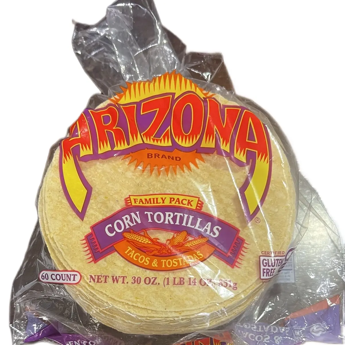 ARIZONA TORTILLAS 60 Pack