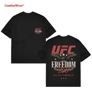 Men's Black UFC Freedom 250 Stars T-Shirt, UFC White House Tee, UFC Freedom 250 Shirt, UFC Champions Shirt, UFC Merch