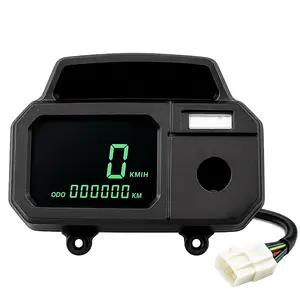 Digital Speedometer Gauge Cluster for Suzuki AX100 | LCD Speedometer & Odometer Display