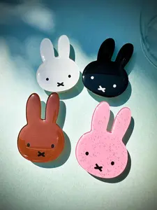 Bunny Rabbit Phone Grip | Miffy-Style Phone Holder | Kawaii Phone Grip, Accessory, Holder, Charm, Kindle Stand