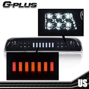 Fit For 2015-2018 Chevy Silverado Sierra Smoke/Black LED Third Brake Light Cargo Lamp