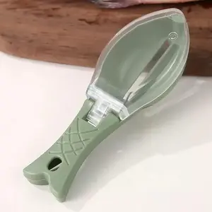 1pc Fish Scale Scraper Tool for Home Use, Efficient Fish Scale Remover and Easy-to-Clean Kitchen Gadget, Essential Kitchen Tool for Chefs, Kitchen Utensils Gadgets, Kitchenware