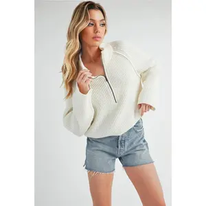 Debbie Zip Up Sweater