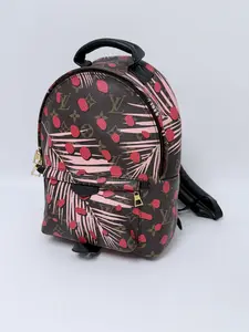 Pre-owned Louis Vuitton Canvas Backpacks Palm Springs PM Monogram Jungle Dots Backpack P0217LV