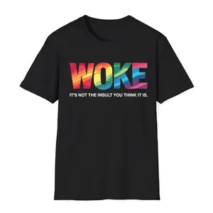 Woke Tshirt, Woke Is Not An insult Shirt, Human Rights Tee, Political Gift1111111