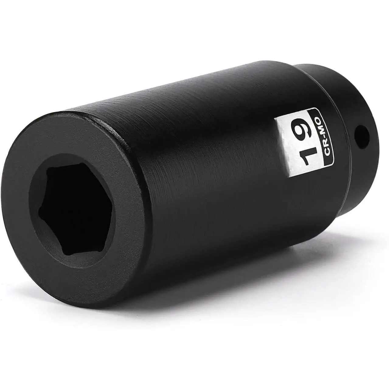 1/2" Drive 19mm Harmonic Balancer Socket, CR-MO, Heavy Duty Crank Bolt  for Stubborn