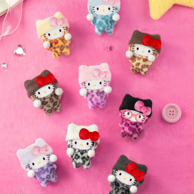 Hello Kitty Leopard Series Plush Blind Box