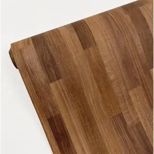PVC Self Adhesive Floor Tile Waterproof Non Slip Vinyl Floor Sticker Peel and Stick for Kitchen Bathroom Home Decor Wood Grain Flooring