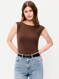 Old Navy Women's Cap-Sleeve Tie-Back Top
