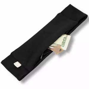 Hidden Zipper Pocket Headband