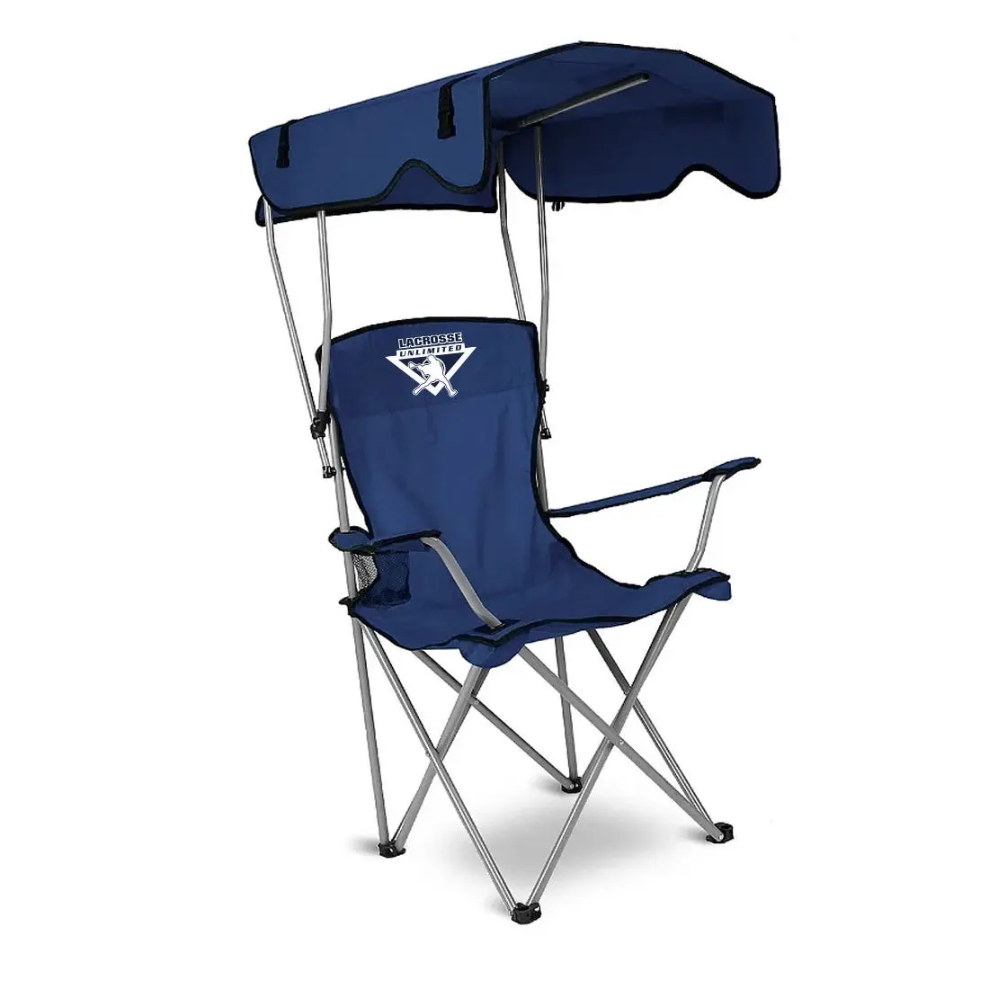 Lacrosse Unlimited Sideline Chair - Oxford Fabric, UV Prevention Steel Outdoor Seating, Portable Compact Camping Chair with Convenient Easy Transportation Features