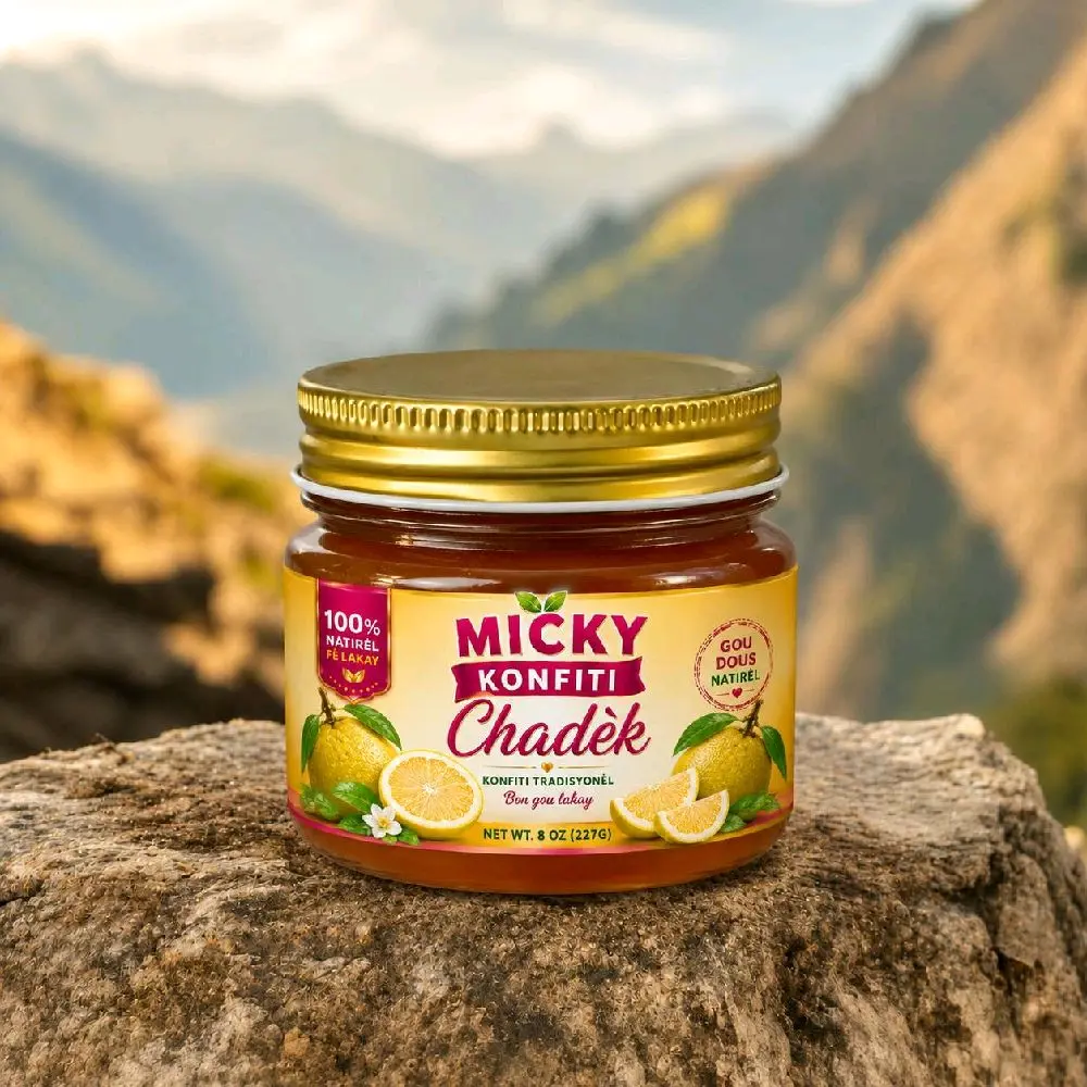 Micky Konfiti Chadèk 8oz Grapefruit Plant-Based Gluten-Free Snack