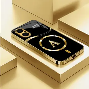 Suitable for [iPhone 16 Plus] high-end MagSafe phone case，Features a magnetic attachment function，each of the 26 letters has its own unique characteristics, so you can choose the one that suits you best. YM99
