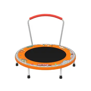 ARCH 36inch Mini Trampoline for Kids Ages 1-6 Indoor Outdoor Trampoline with Handle Fun for Kids