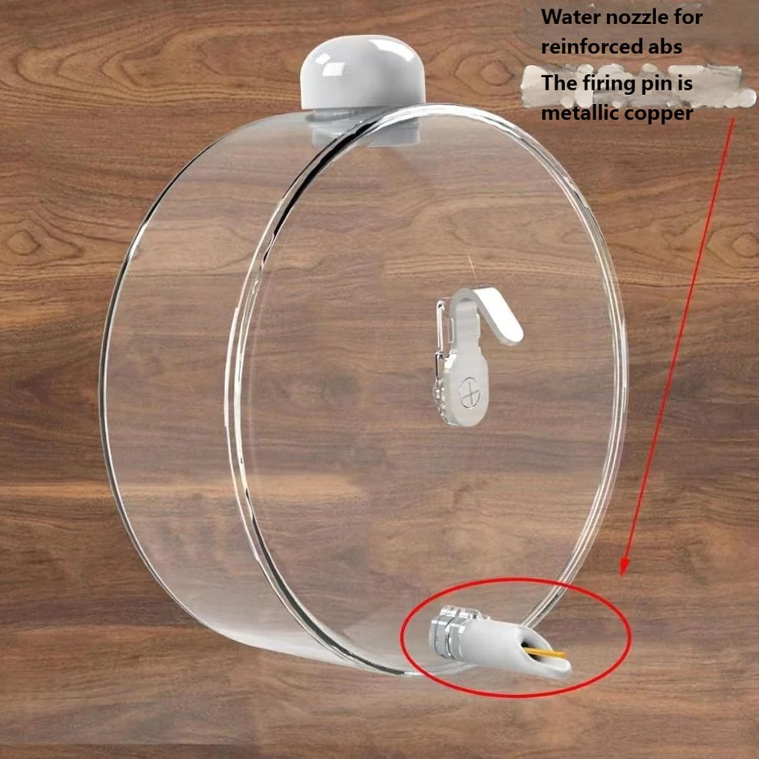 350ml Touch-Activated Automatic Bird Water Feeder (Color Random) - Anti-Corrosion Hanging Cage Attachment, Leak-Proof Low-Waste Bird Feeding Tool for Small-Medium Parakeets, Pet Supplies Feeding Tools, Bird Supplies