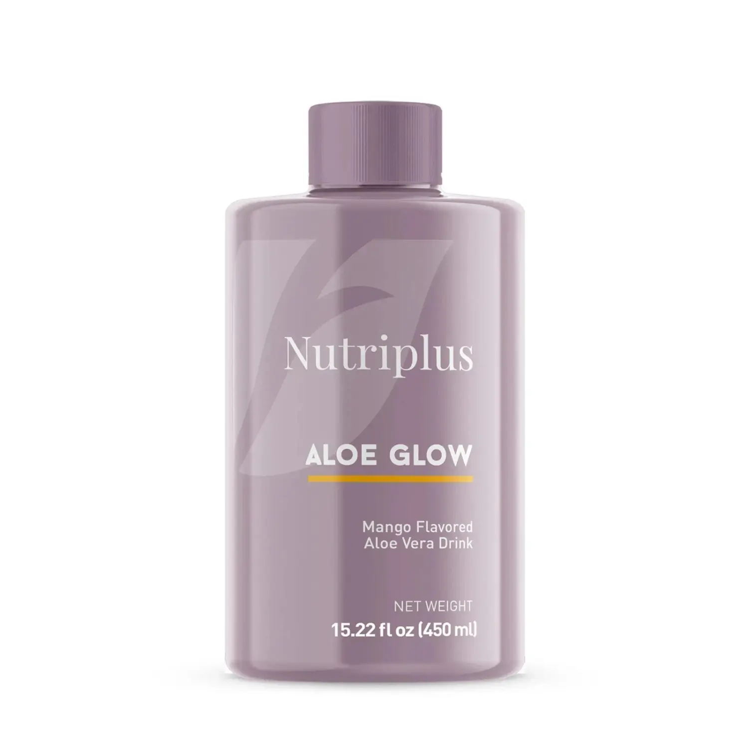FARMASI Nutriplus Aloe Glow Mango Organic Fruit Liquid Supplement Drink for Adults - Sugar-Free, Cholesterol Control, Digestion Aid, Sustainably Harvested, Healthy Weight Support, 15.22oz (450ml) Genuine Single Bottle
