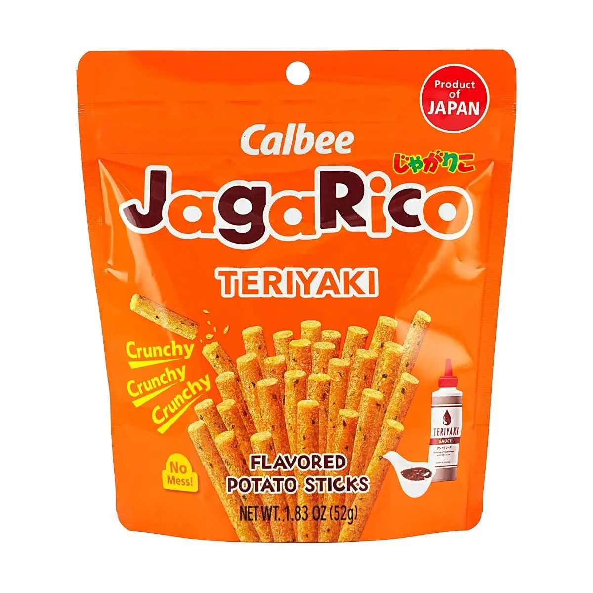 Calbee Japanese Teriyaki Flavor Potato Fries Snack 52g - Crispy Savory Japanese Snack