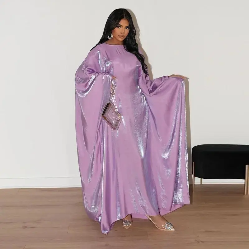 Women’s Dubai Luxury 2025 African Muslim Fashion Dress – Moroccan Caftan/Boubou/Robe/Djellaba for Weddings & Parties