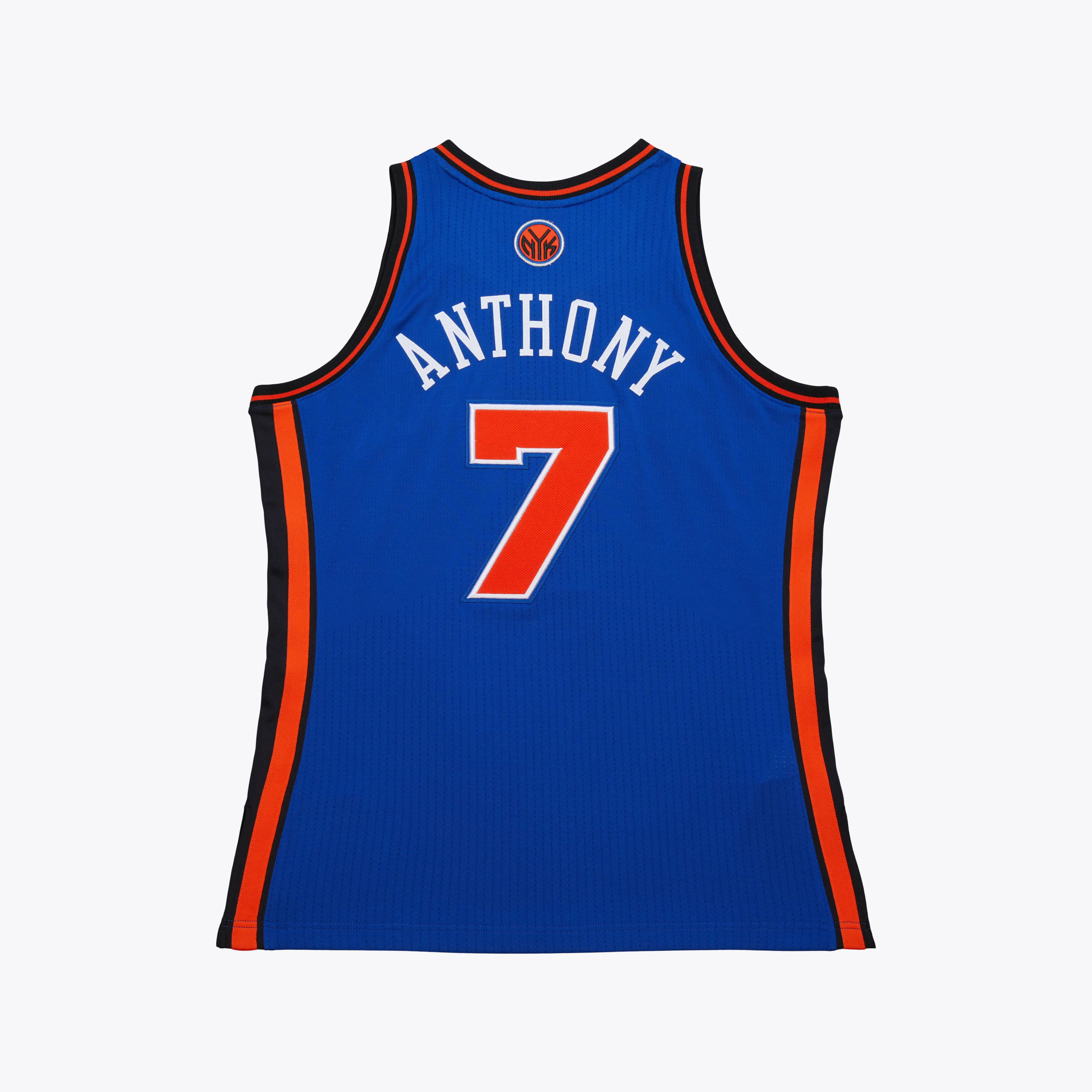 Carmelo Anthony New York Knicks 2010-11 Blue Authentic Jersey - Mitchell & Ness NBA Throwback, 10s Retro Basketball Jersey