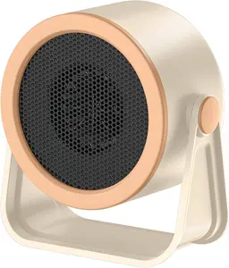 【Plug-in style】Small Portable Space Heater – Low Noise Mini Desktop Heater for Bedroom Office, Quick Heating Indoor Electric Table Heater with Overheat & Tip-Over Protection, Cozy Home Winter Gift