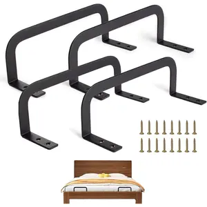 4Pack Mattress Slide Stopper,Mattress Slide Stopper for Metal Frame, Soft Bed Mattresses, Mattresses from Sliding