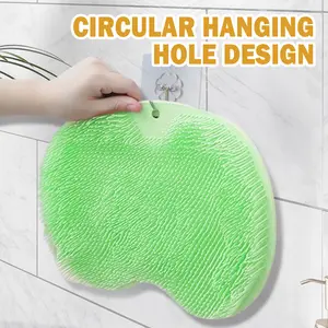 1 Count Exfoliating Shower Massage Scraper, Home Spa Foot Care Tool - Gentle Massage During Cleansing