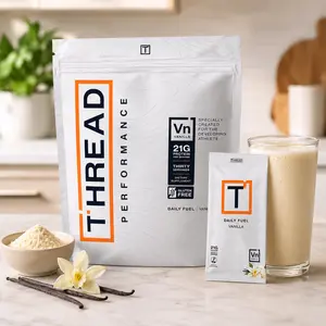 Thread Performance Daily Fuel All-in-One Sports Nutrition for Young Athletes | 21g Protein, 60+ Organic Superfoods, Vitamins & Minerals | 30 Servings