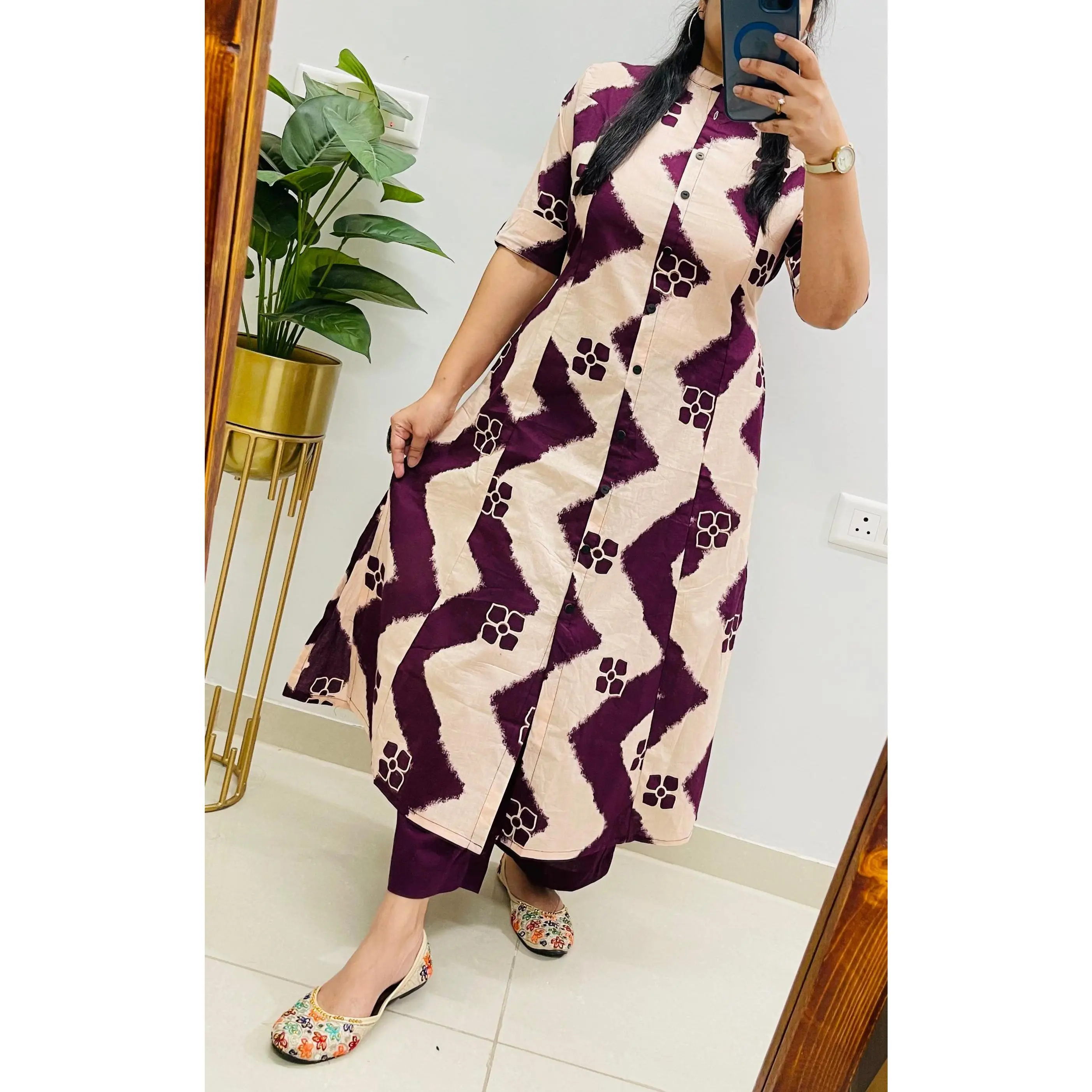 Jaipuri Famous Abstract Print Co-Set