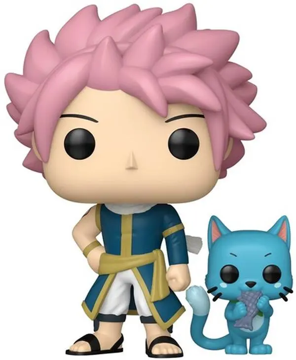 Funko POP! & Buddy: Fairy Tail 100 Years Quest - Natsu with Happy  [COLLECTIBLES] Vinyl figurine/statue, Collectible