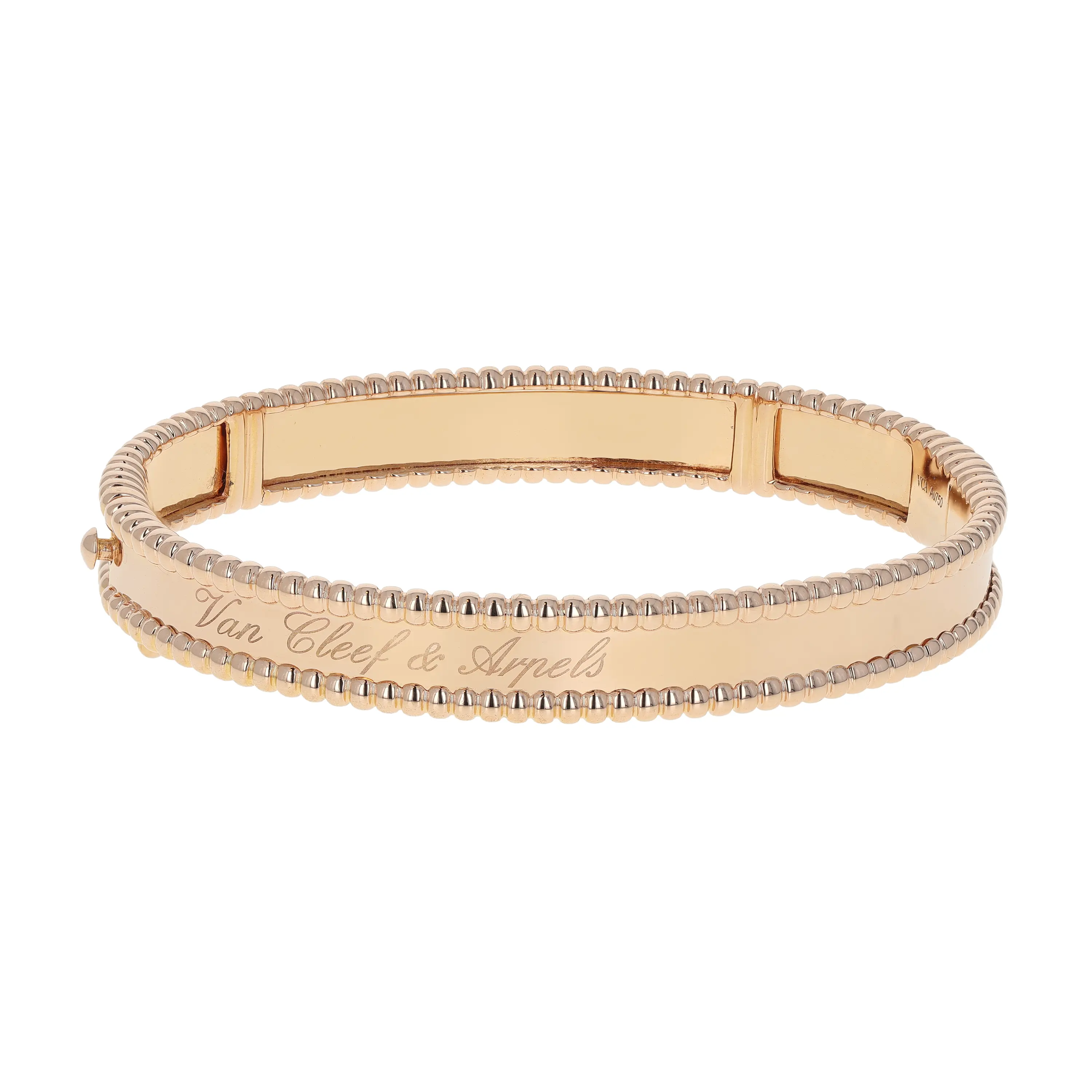 Pre-owned Van Cleef & Arpels Perlee Bangle Bracelet