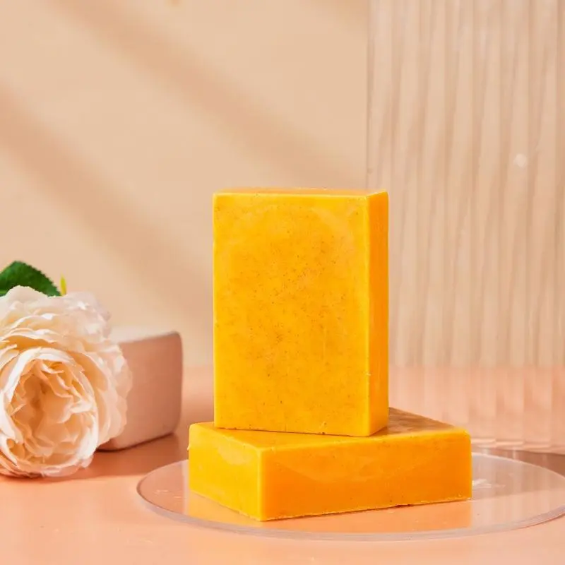 Lemon Turmeric & Kojic Acid Brighetning Soap, Dark Spot Remover Cleansing soap