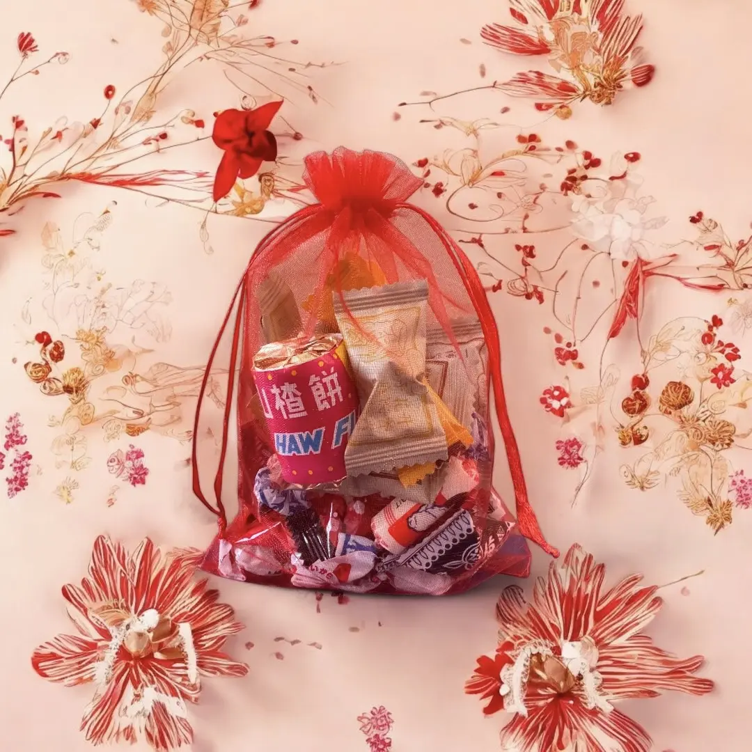 Lunar New Year Collection - Premium Asian Candy Gift Bag - Snack, Sweet, bonbon mix bundle variety