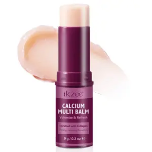 Ikzee Calcium Multi-Effect Moisturizing Balm 9g, Hydrating and Soothing Skincare Cream, Nourishing and Calming Face Care Product, Moisturize, Moisturizer, Hydrate