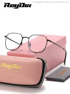 1 Piece ReyDix square full-frame flat lens for both men and women is suitable for all occasions