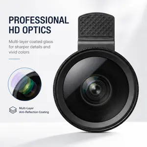 Macro Lens for iPhone, Supports video recording with enhanced imaging performance
