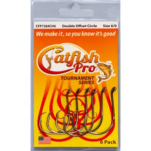 Double Offset Circle Hooks 6/0