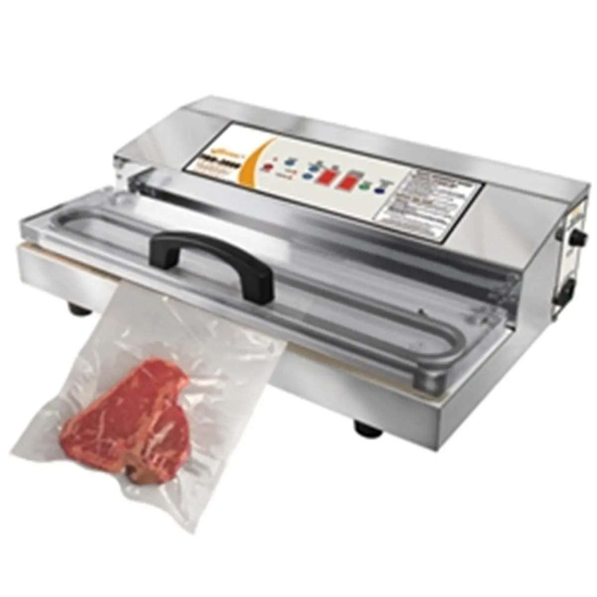 Weston Pragotrade USA PRO 3000 Stainless Steel Vacuum Sealer - 935W Power, Digital Control Panels, Automatic Mode, Double Piston Vacuum-Pump, Extra Large Bar, for Domestic Meats & Commercial Fish Preservation, Vacuum Sealers, Seals Food