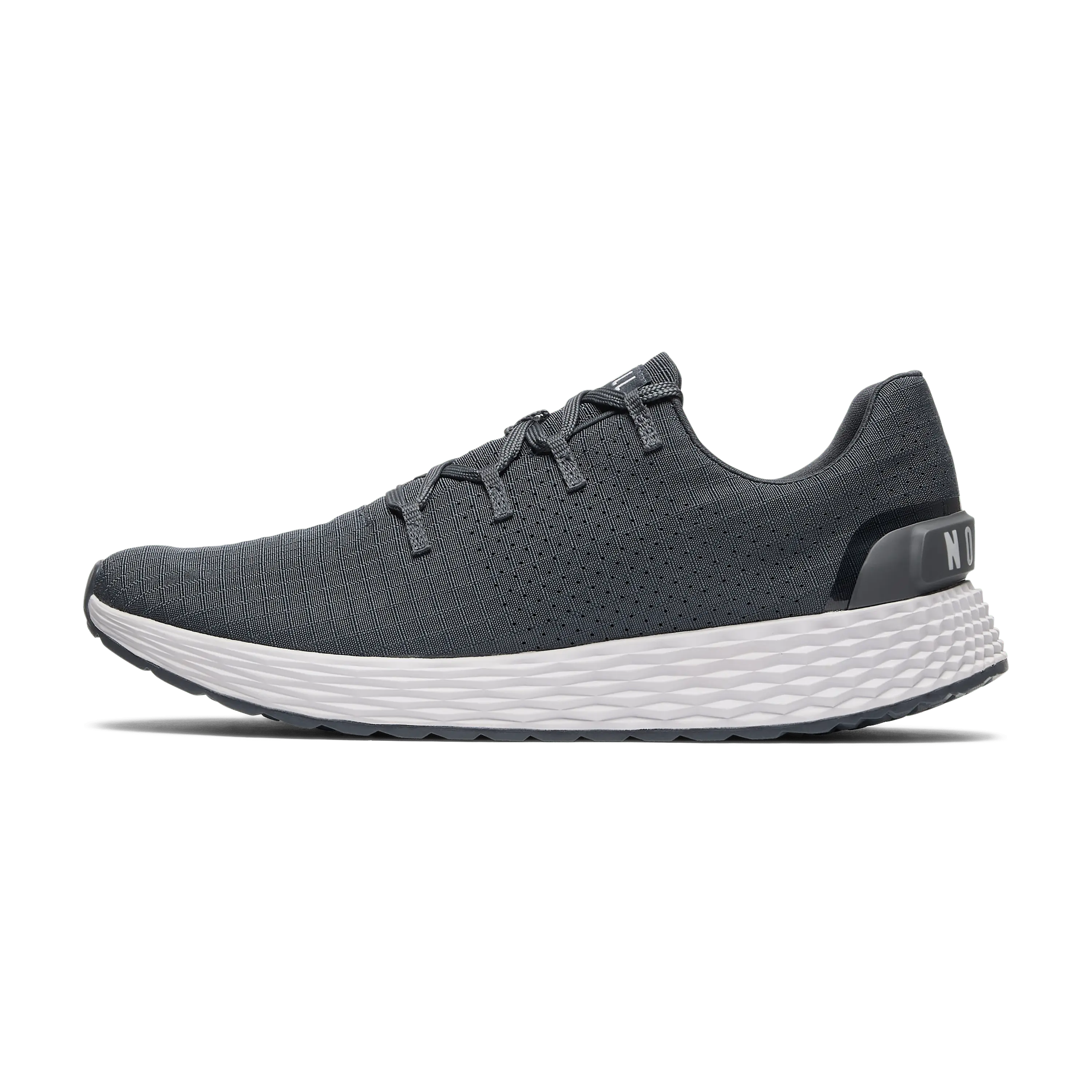 NOBULL Men's Allday 365 (Ripstop) Shoe in Iron - Athletic Everyday Sneaker, Comfortable Walking Shoe, Versatile Trainer