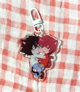 Kitty Lawlight Acrylic Keychain